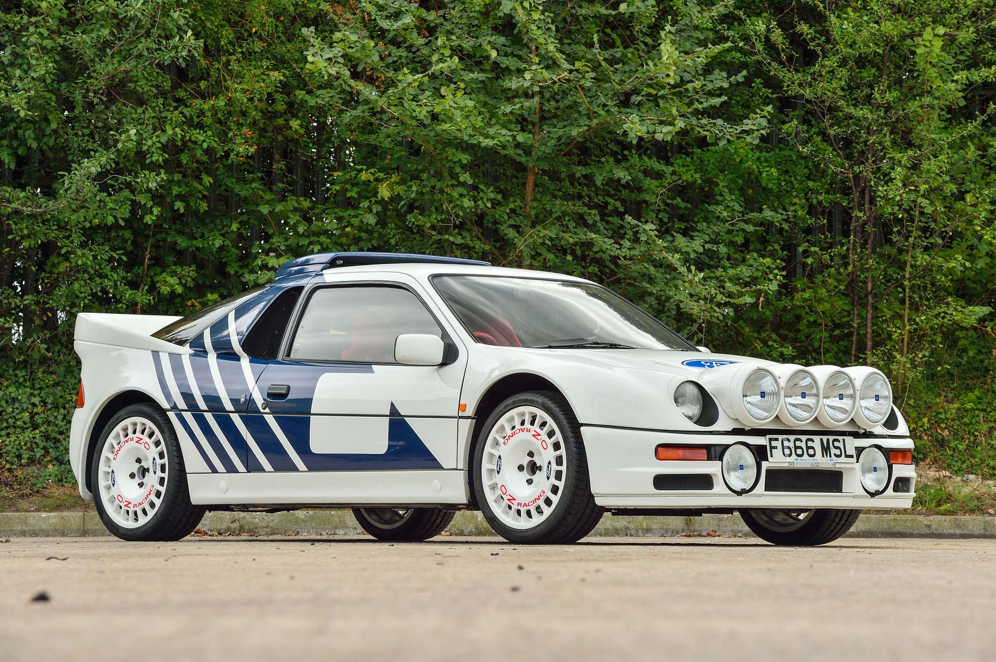 FORD RS200 FRONT ANGLE