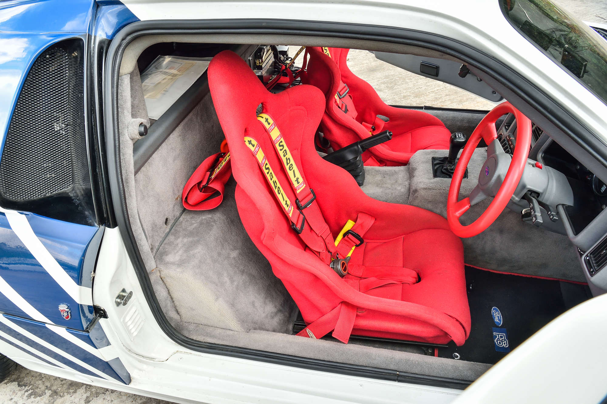 RALLY SPEC FORD RS200 INTERIOR