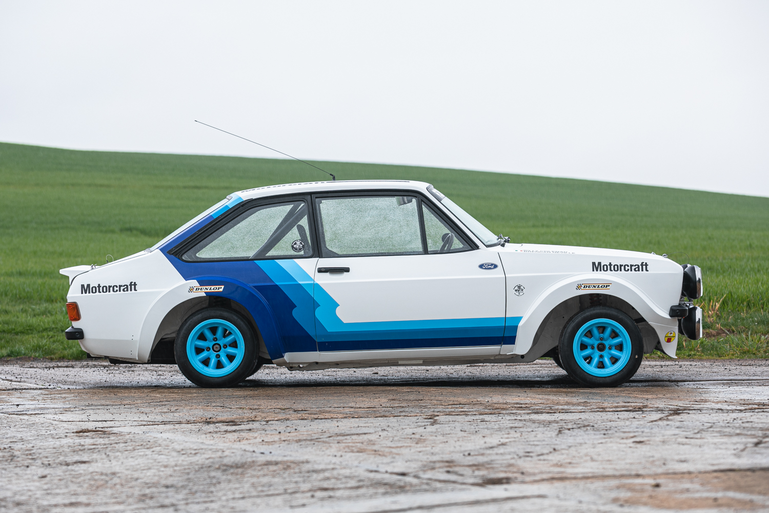 Russell Brooks' Manx Rally Winning Car